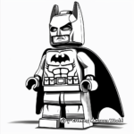 Creative Lego Superhero Coloring Pages 3