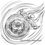 Creatively Twisted Turbo Spryzen S4 Beyblade Coloring Pages 1