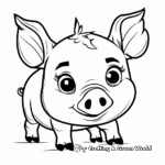 Cute and Friendly Pre-K Pet Coloring Pages 4