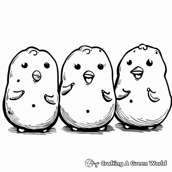 Cute Baby Peeps Coloring Pages 3