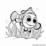 Cute Finding Nemo Dory Coloring Pages 4