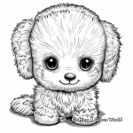 Cuteness Overload: Lisa Frank Bichon Frise Puppy Pages 1