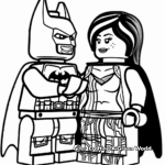Delightful Lego Fairytale Princess Coloring Pages 3