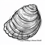 Detailed Abalone Seashell Coloring Pages for Artists 2