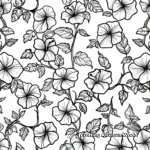 Detailed Floral Patterns Coloring Pages for Botany Lovers 3