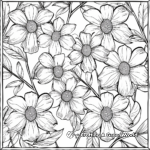 Detailed Floral Patterns Coloring Pages for Botany Lovers 4