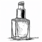 Detailed Foundation Bottle Coloring Pages 1