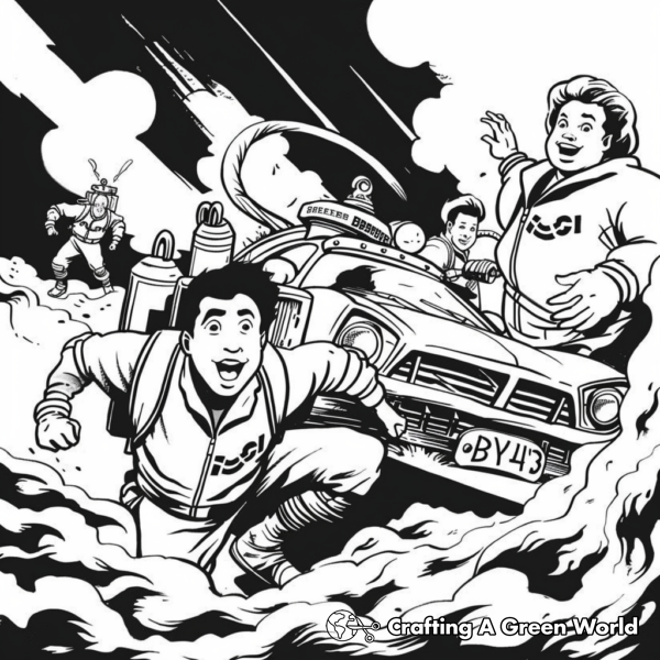 Ghostbusters Coloring Pages - Free & Printable!