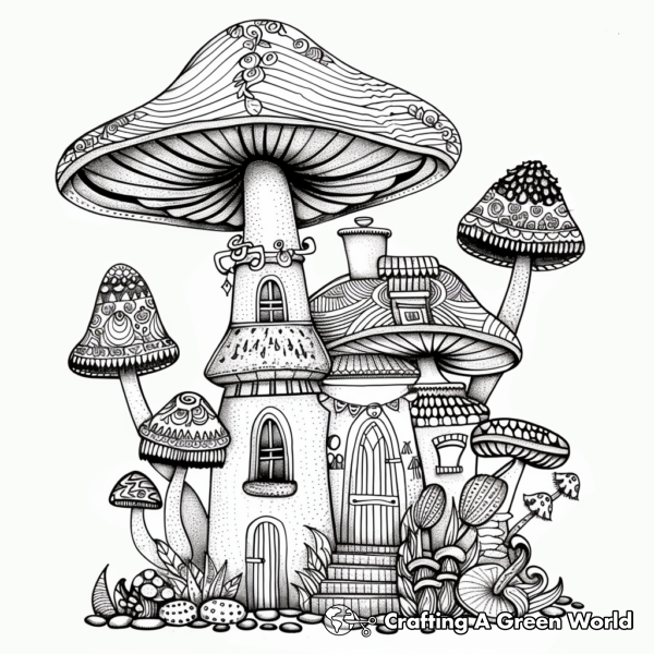 Cottagecore Coloring Pages - Free & Printable!