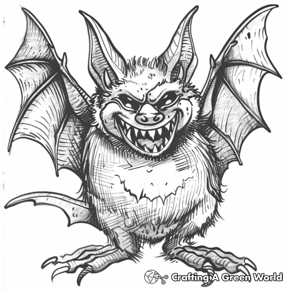 Vampire Coloring Pages - Free & Printable!