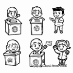 Different Forms of Voting Methods Coloring Pages 1