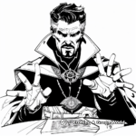 Doctor Strange's Mystical Artefacts Coloring Pages 2