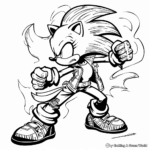Dynamic Knuckles and Amy Rose Sonic Boom Coloring Pages 1