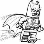 Dynamic Lego Superhero Coloring Pages 3