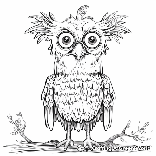 Eagle-Eyed I Spy Animal Coloring Pages 1