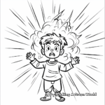 Easy Transfiguration Event Coloring Pages for Children 2