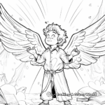 Easy Transfiguration Event Coloring Pages for Children 4
