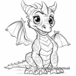 Elaborate Dragon Detailed Coloring Pages 4