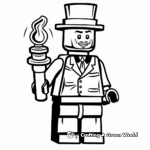 Enchanting Lego Magician Coloring Pages 2