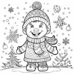 Enchanting Winter Solstice Coloring Pages 2