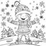 Enchanting Winter Solstice Coloring Pages 3