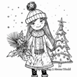 Enchanting Winter Solstice Coloring Pages 4