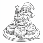 Entertaining Christmas Cookies Coloring Pages 3