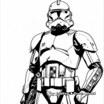 Epic Star Wars Clone Trooper Coloring Pages 3