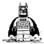 Exciting Lego Batman Coloring Pages 1