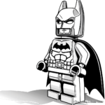 Exciting Lego Batman Coloring Pages 4
