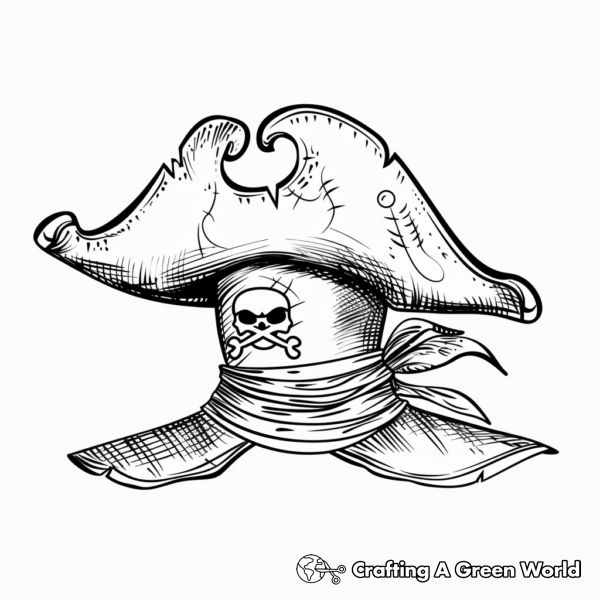 Hat Coloring Pages - Free &amp; Printable!