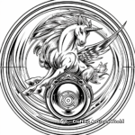 Exotic Galaxy Pegasus Beyblade Coloring Pages 1