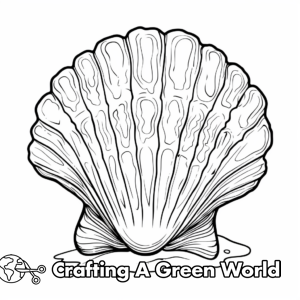 Seashell Coloring Pages - Free &amp; Printable!