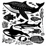 Exploring the Deep: Ocean Animal Coloring Pages for Pre-K 2