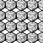 Exquisite Geometry Patterns Detailed Coloring Pages 2
