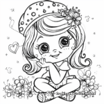 Fairy Tale Thicker Sticker Coloring Pages 3
