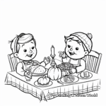 Farm to Table Thanksgiving Coloring Pages for Preschool 4