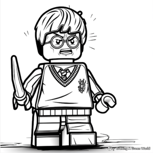 Lego Coloring Pages - Free &amp; Printable!