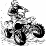 Fast and Furious ATV Coloring Pages 2