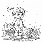 First Frost: First Day of Fall Coloring Pages 4
