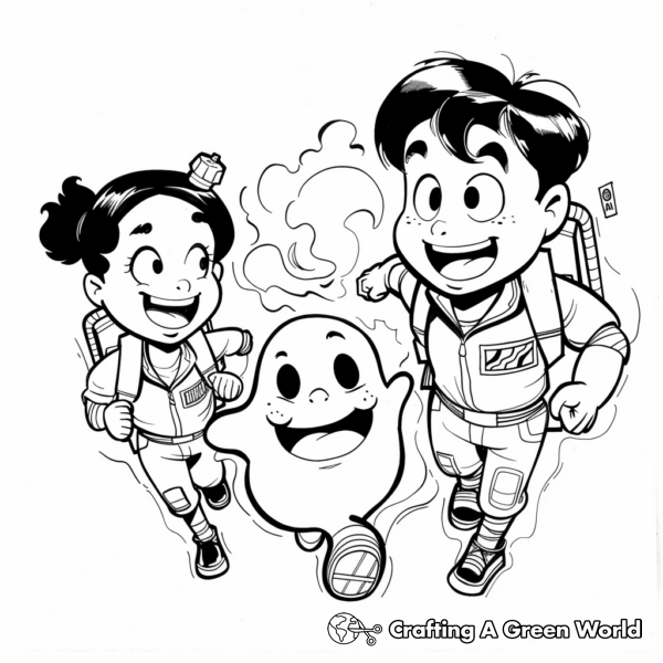 Ghostbusters Coloring Pages - Free & Printable!