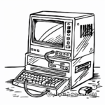 Gaming Computers Coloring Pages 2
