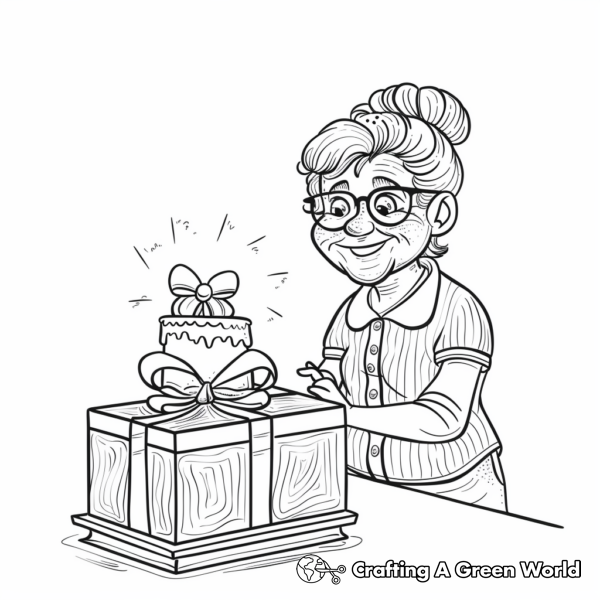 Happy Birthday Auntie Coloring Pages - Free &amp; Printable!