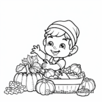 Harvest Thanksgiving Coloring Pages 4