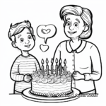 Heartfelt Birthday Wishes for Aunt Coloring Pages 3