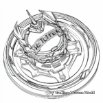 High-Speed Victory Valtryek Beyblade Coloring Pages 4