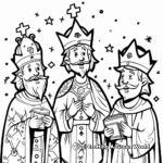 Historic Three Kings Day Coloring Pages 2