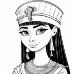 Historical Cleopatra Coloring Pages: Ancient Egypt 3