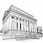 Historical Monument Coloring Pages 1