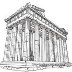 Historical Monument Coloring Pages 4